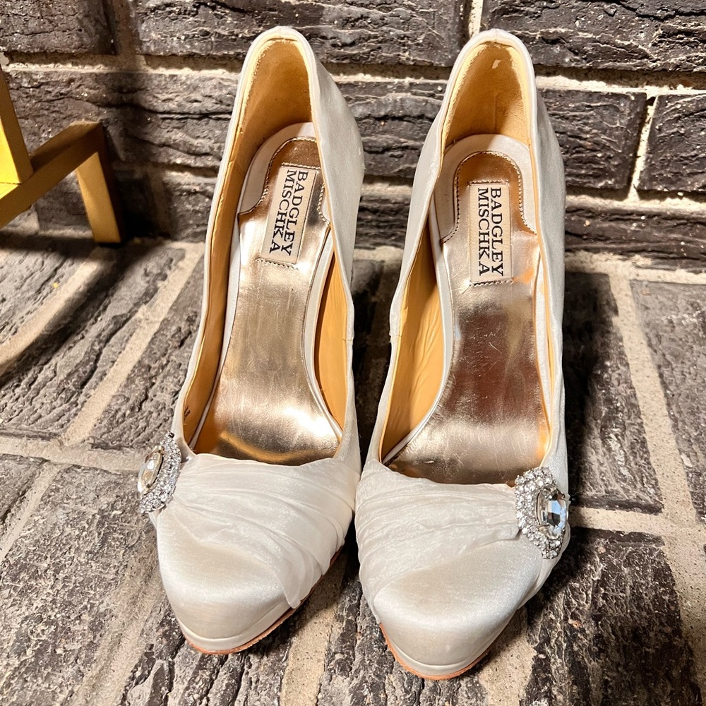 Badgley Mischka Bridal Heels
